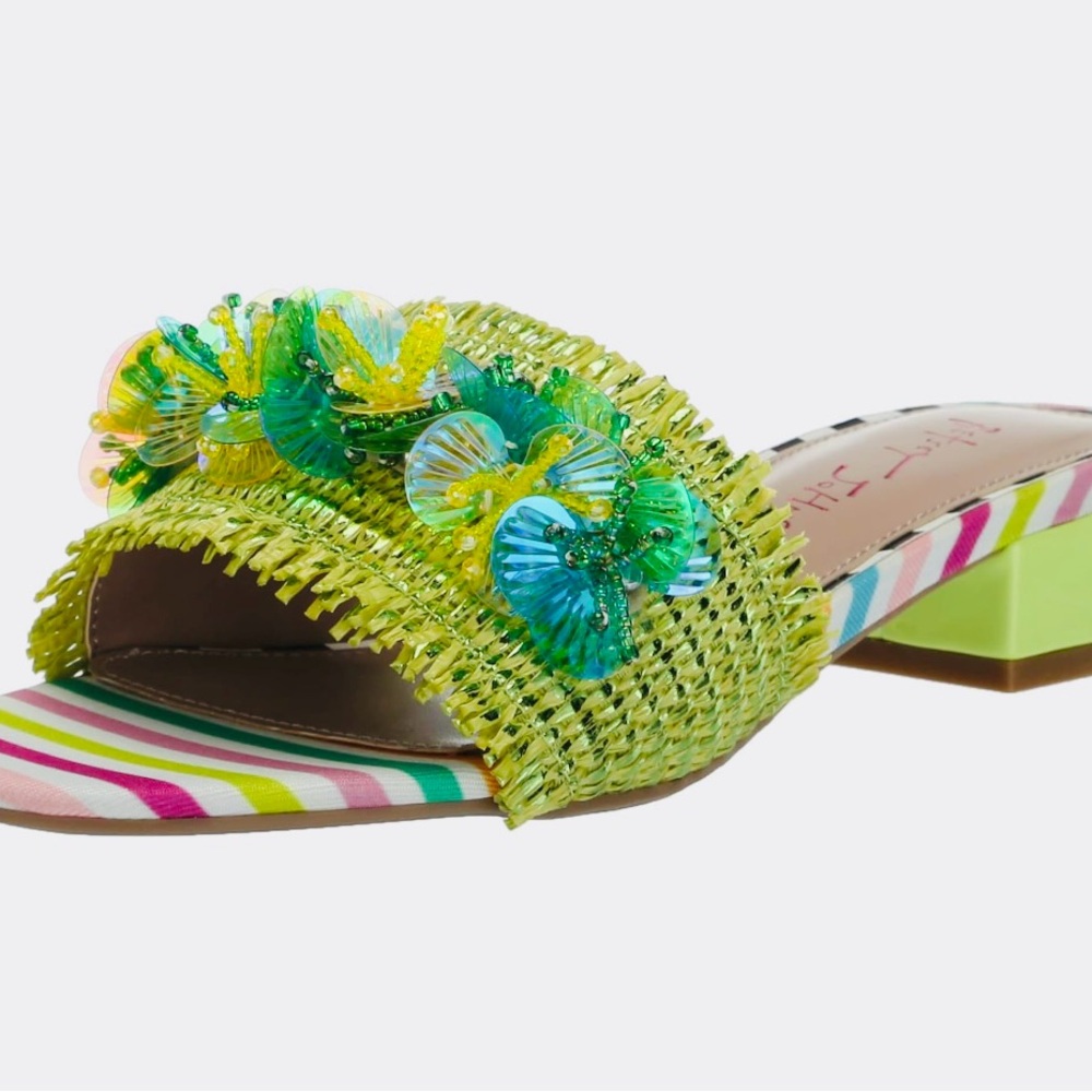 New - Green Peyton Sandal